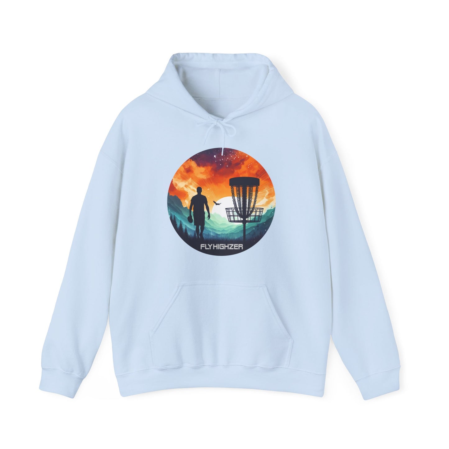 Hooded Sweatshirt - Disc Golf Sunset