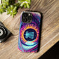 Disc Golf Basket Eyeball Orange Iris Tough Phone Cases - iPhone Samsung Galaxy