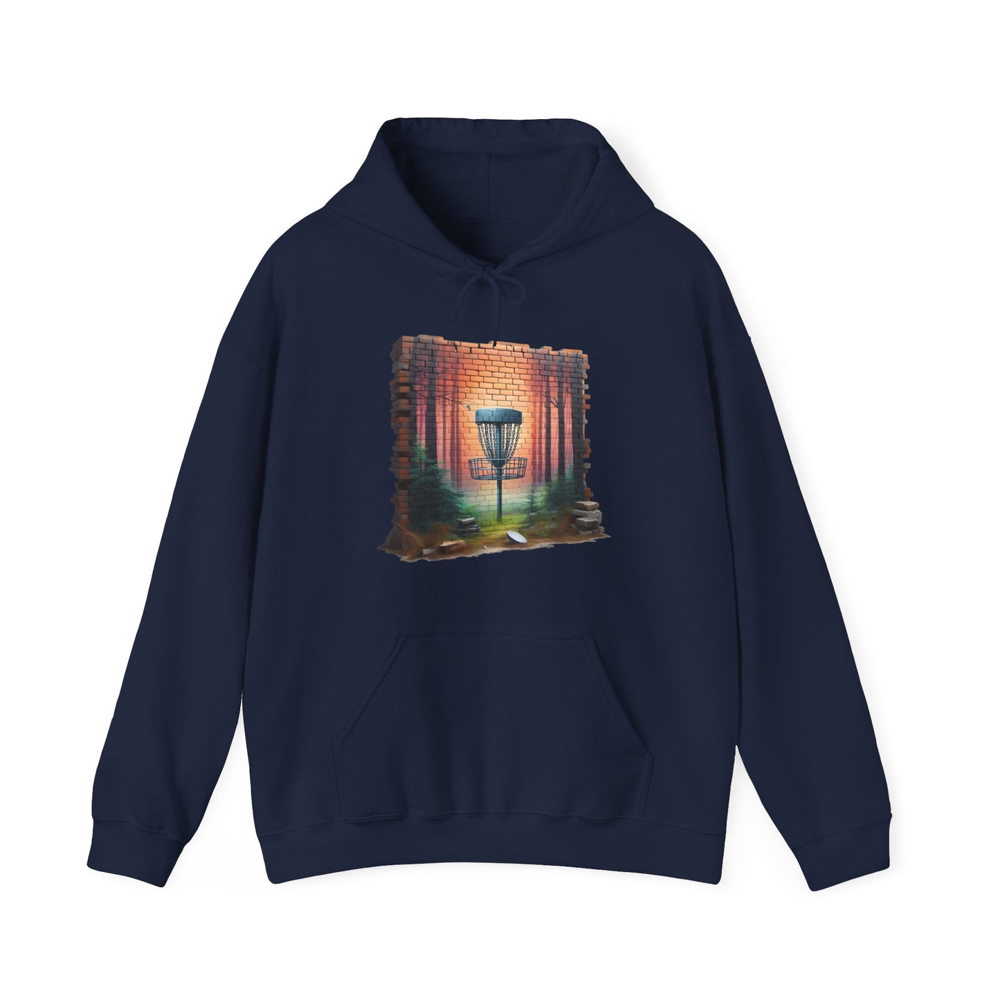 Hooded Sweatshirt - Disc Golf Graffiti