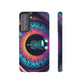 Tough Phone Cases - Eyeball Disc Golf Basket iPhone Samsung Galaxy