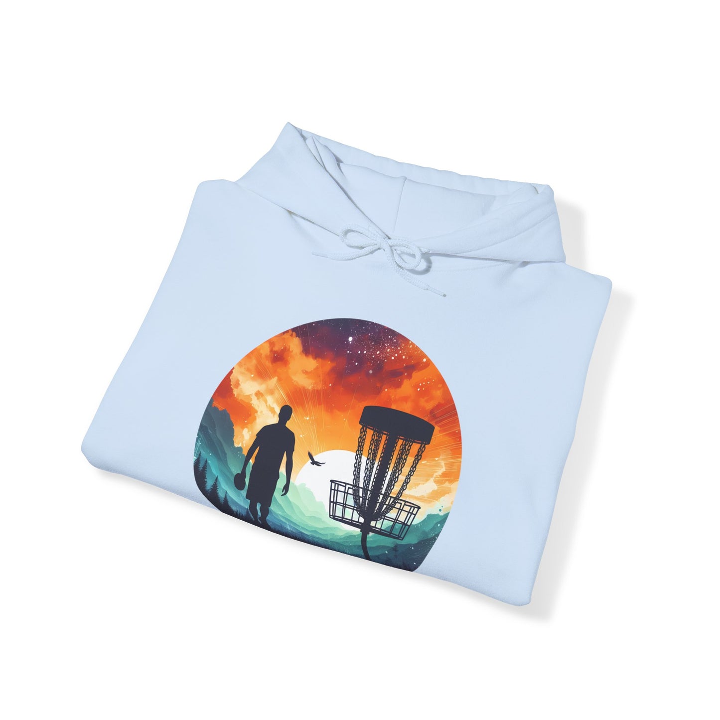 Hooded Sweatshirt - Disc Golf Sunset