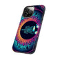 Tough Phone Cases - Eyeball Disc Golf Basket iPhone Samsung Galaxy