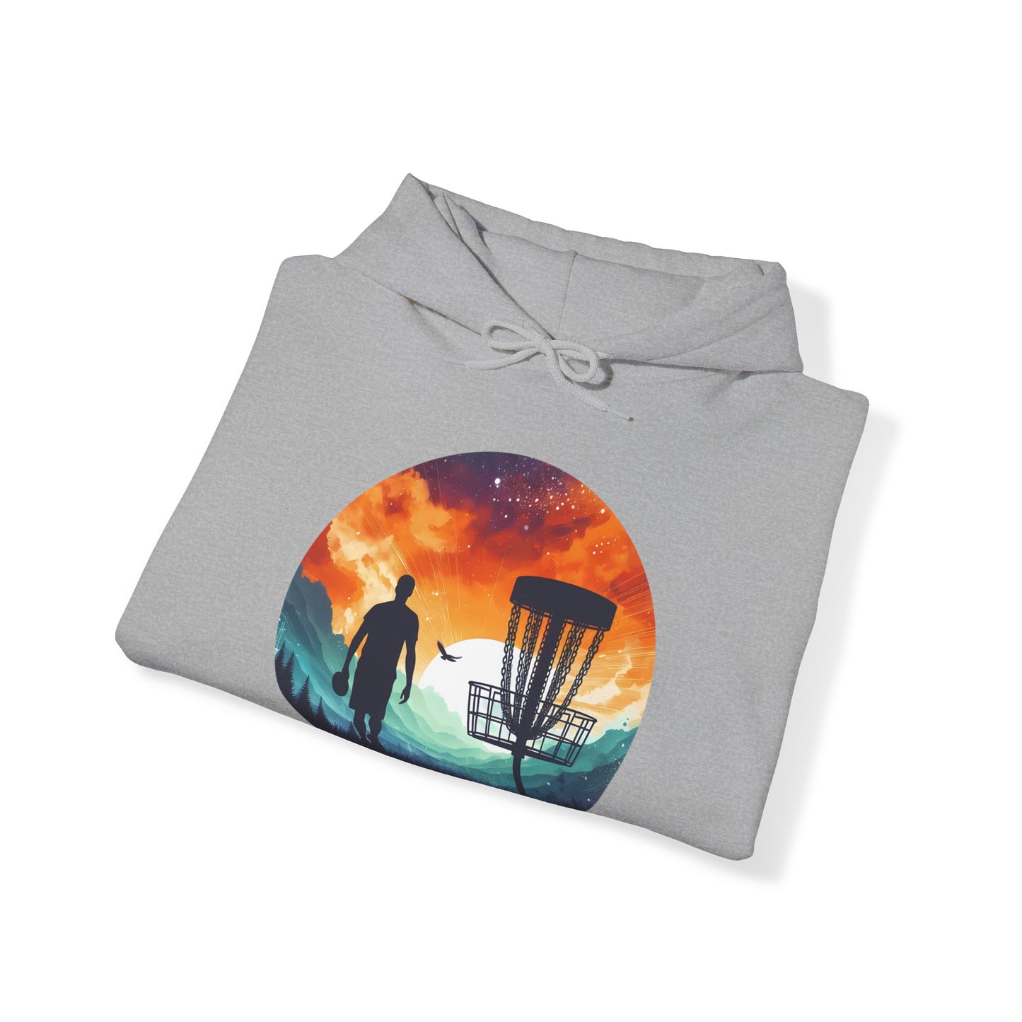 Hooded Sweatshirt - Disc Golf Sunset