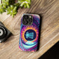 Disc Golf Basket Eyeball Orange Iris Tough Phone Cases - iPhone Samsung Galaxy