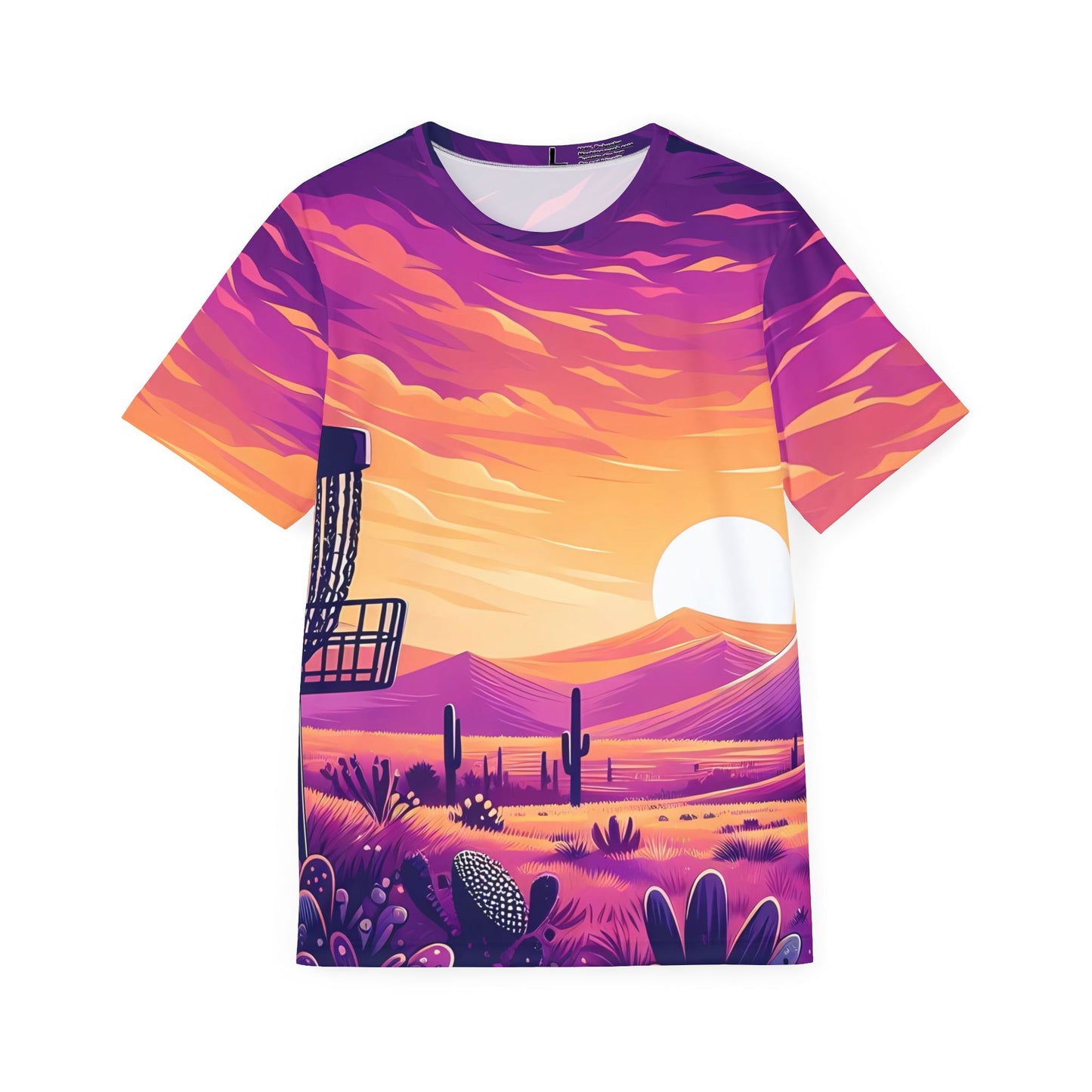 Men's Disc Golf Athletic Jersey - Desert Sunset