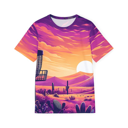 Men's Disc Golf Athletic Jersey - Desert Sunset